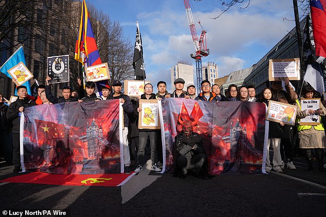 The row has rumbled on about the planned mega embassy since 2018 when China bought the 215,280 sq ft site for £255million from the Crown Estate - with a decision due on or before January 20