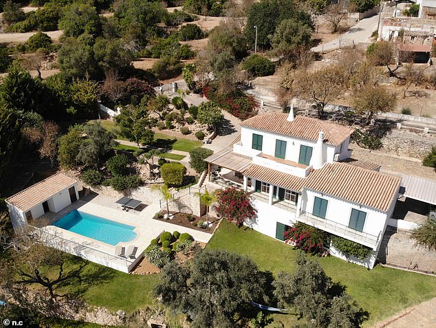 Jesse Van Der Heide, who also holds shares in FastGas, owns a palatial, three-floor villa with a large swimming pool on a hillside in the Algarve