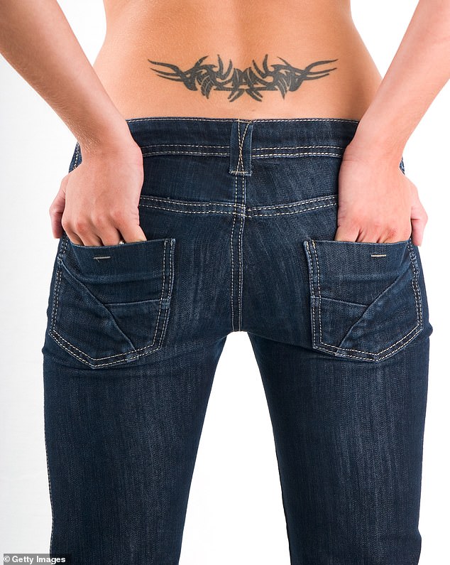 Say goodbye to low-rise jeans you'll be pulling up all evening and opt for a pant that's more comfortable (stock photo)