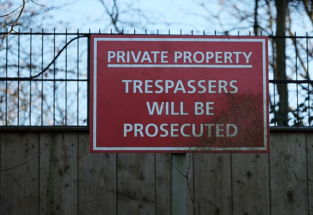 Last night neighbours, who wished to remain anonymous, told the Mail on Sunday that the scale and disruption of the ongoing work has been ‘very frustrating’ and that Ellison had ‘tried to keep it a secret’ as to who was behind the project