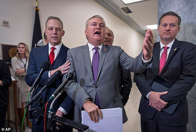 House Oversight Committee Chairman, Republican James Comer is examining the source of the sudden wealth increase