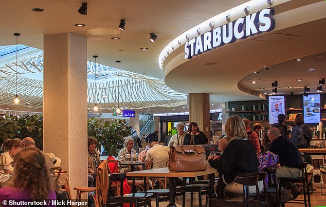 The franchise factor makes Starbucks the chain with the biggest variation on price: The Daily Mail found an 80 pence difference between a £3.75 flat white in Truro, Cornwall and the same drink at Gatwick Airport, which costs £4.55