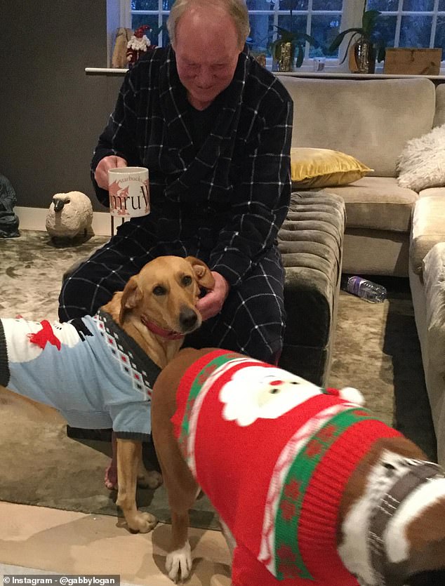 Logan also revealed a look into Yorath's life at home, including him petting the dogs