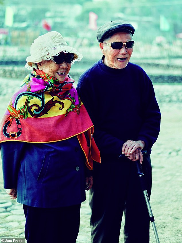 Her husband Yao passed away many years ago and they lived on the same street for many years and they became known as 'the most romantic couple in the neighbourhood'