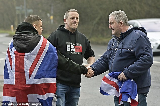 Campaigners meet and greet over a shared disappointment of the Home Office decision