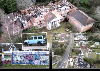 Welcome to Britain's 'Billionaires' Row'... with crumbling mansions, celebs & where 'one corrupt tycoon owns 12 homes'