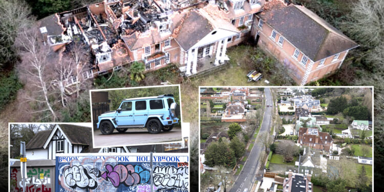Welcome to Britain's 'Billionaires' Row'... with crumbling mansions, celebs & where 'one corrupt tycoon owns 12 homes'