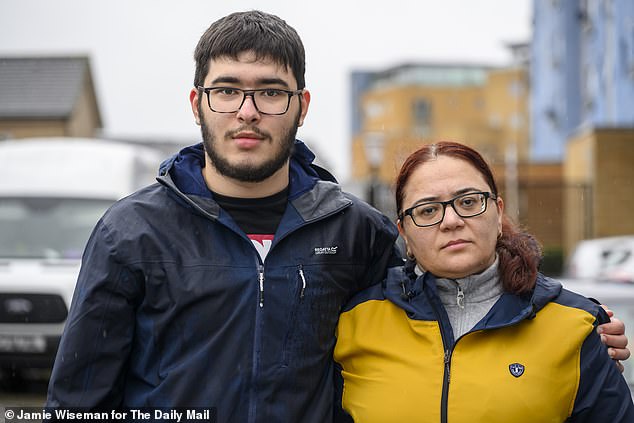 GREENWICH: 19-year-old Christian Popesco told the Mail he and his mother had lived in the area for 13 years and that the sound of aircraft was routine