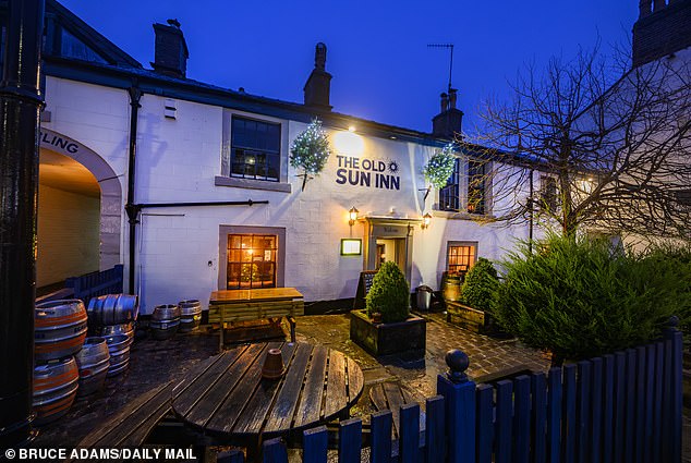 The rateable value of one of Mr Blackwood's two pubs, The Old Sun (pictured), has nearly quadrupled from £18,700 in the late 2010s