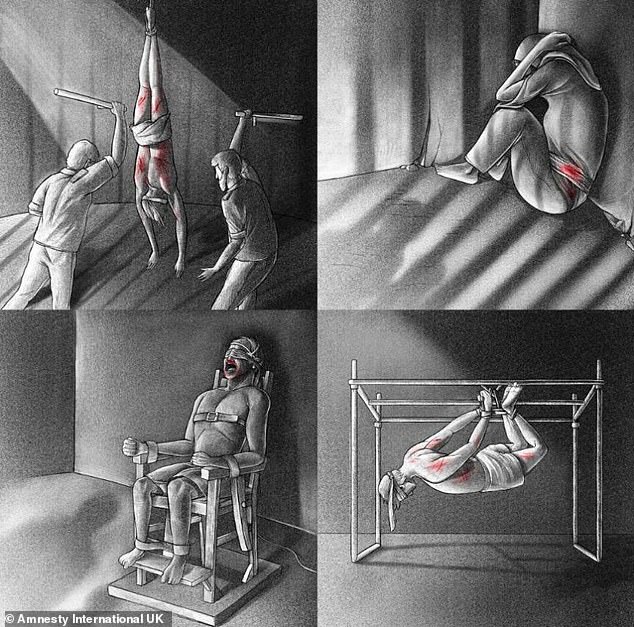 Human rights groups warn that even if Soltani avoids execution, he could still face years of extreme torture inside Iran's prison system, where detainees describe being suspended by their hands and feet from a pole in a painful position referred to by interrogators as 'chicken kebab'