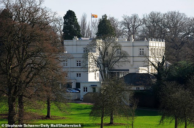 Andrew has lived at the 30-bedroom property Royal Lodge in Windsor since 2003