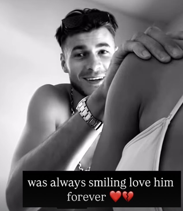 Blue's sister shared this image and tribute, showing him wearing one of his beloved watches