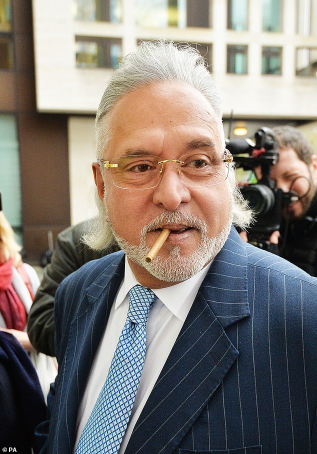 Mallya owned Kingfisher beer and Kingfisher Airlines. When the airliner collapsed, Mallya was accused of fraud and creditors have been pursuing an alleged £1bn of defaulted loans