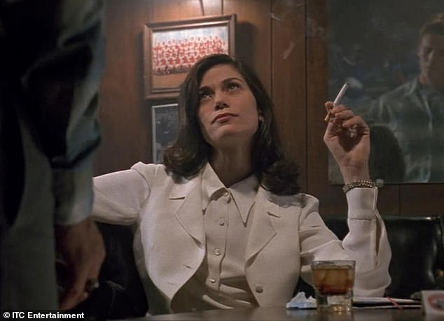 Fiorentino pictured as Bridget Gregory in 1994 thriller The Last Seduction. Her performance saw her hailed as one of the greatest movie villains ever, but Fiorentino struggled to maintain the momentum the role brought to her career