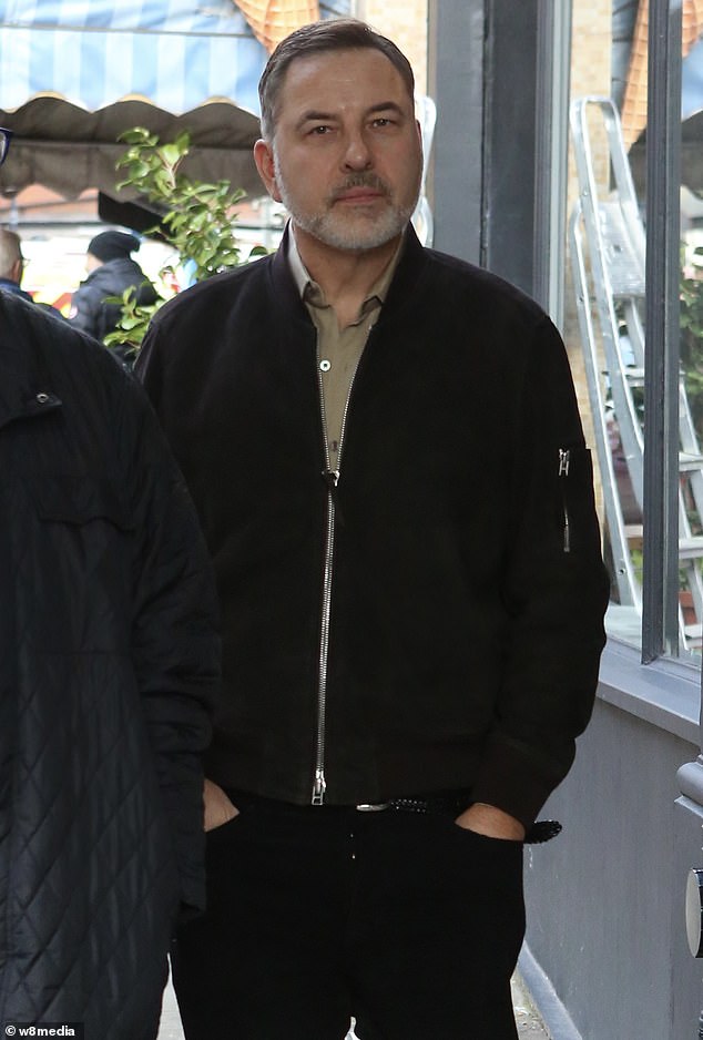 Dressed in jeans and a bomber jacket, he made no comment when quizzed by the Daily Mail about how he was feeling after a bruising few weeks