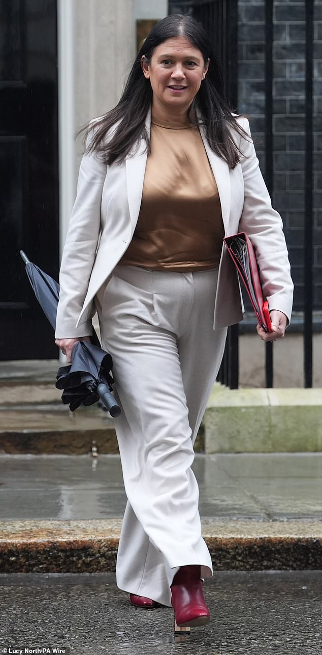 Culture Secretary Lisa Nandy (pictured) urged her colleagues to end the anonymous briefings against each other and instead focus on working to improve public services