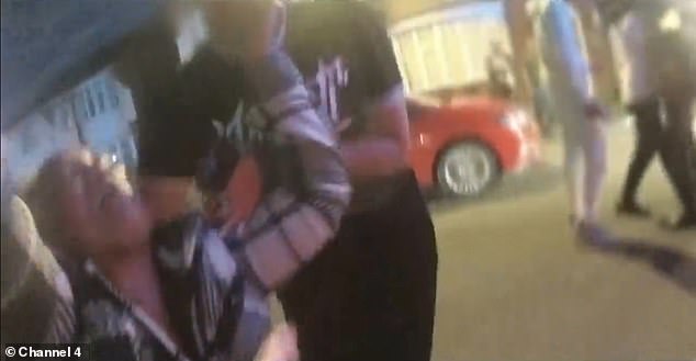 An inconsolable Ms Namusoke arrives at the murder scene and tells police: 'I need to see him'