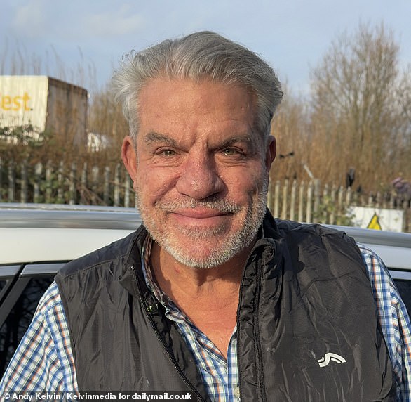 Ervan Connell, a convicted waste criminal who owns an industrial estate in Oldham, Greater Manchester