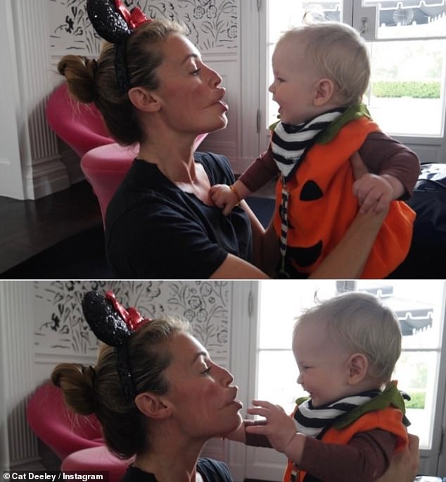 In January of 2016 Cat gave birth to her first child, son Milo, with the star sharing a sweet throwback of herself playing with her baby boy on Halloween