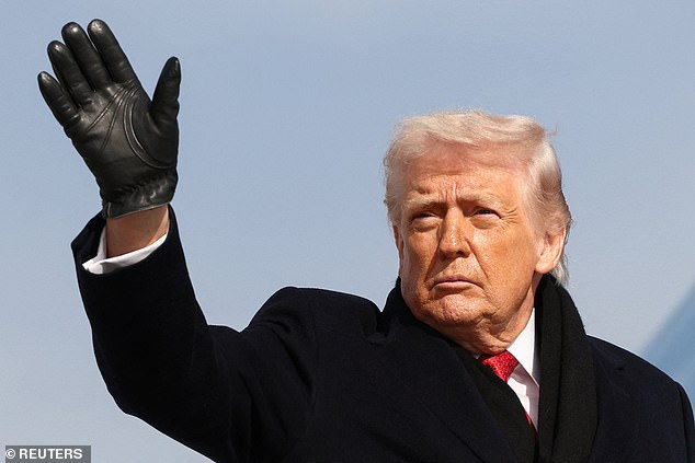 'He accepted everything?' Trump asked. 'Oh, well. The Nobel Peace Prize for that,' the US president replied - an award he repeatedly said he would like to win