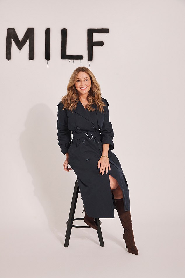 One of her looks was a the Anthology Navy Elevated Trench Coat, which rings in at £100