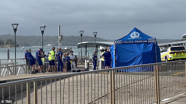 Northern Beaches Council lifeguards sounded the alarm immediately after the attack, then erected shark warning signs and dispatched a jet ski to patrol the water