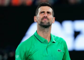 Former Man Utd star and World Cup winner, 37, spotted in Novak Djokovic's box at Australian Open