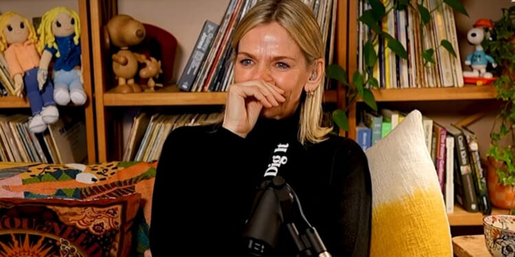 Zoe Ball breaks down in tears and cries through podcast