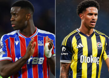 Crystal Palace ramp up four-way transfer battle for Marc Guehi replacement after selling England defender to Man City