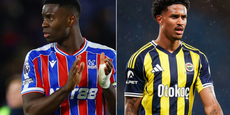 Crystal Palace ramp up four-way transfer battle for Marc Guehi replacement after selling England defender to Man City