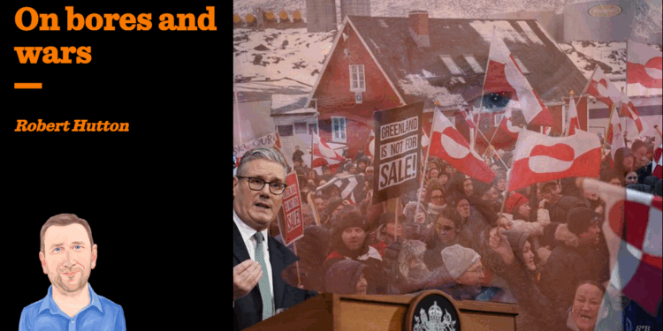 On bores and wars | Robert Hutton