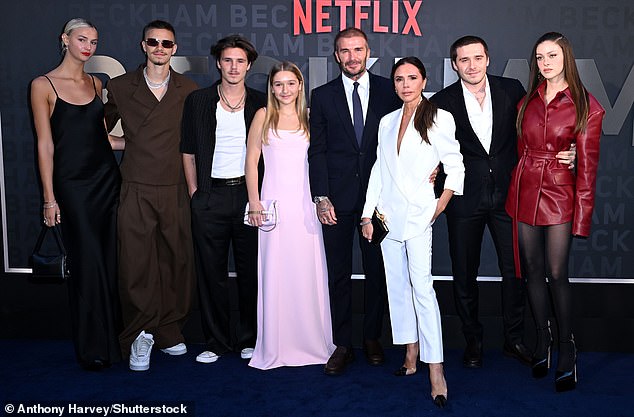 Sources are now claiming that Brooklyn's view towards his little sister is 'very different' to that of his parents, and it's understood he wants to try and shield her from the family fall-out