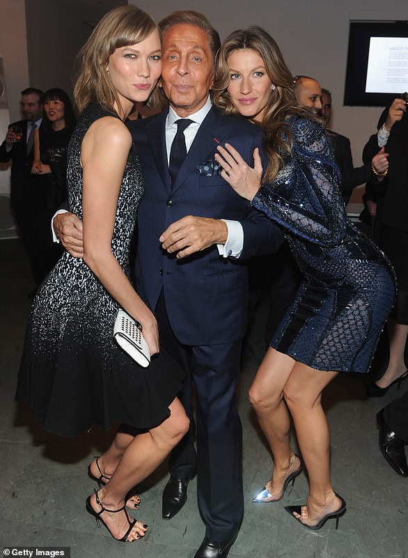With Karlie Kloss and Gisele Bundchen at the WSJ. Magazine's Innovator Of The Year Awards 2013