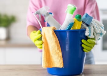 I’m a busy mum and I get up at 2am to clean my house before work