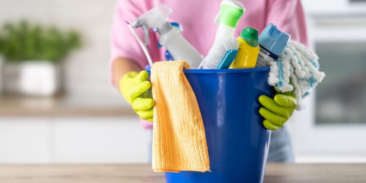 I’m a busy mum and I get up at 2am to clean my house before work