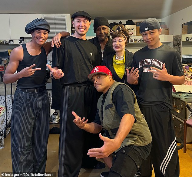 At age 82, the legendary performer now keeps busy as a choreographer and dance teacher