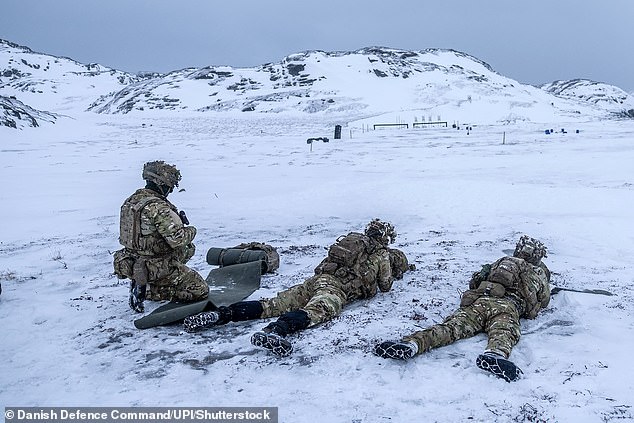 Danish troops mounted live firing exercises in Greenland at the weekend in a bid to persuade President Trump they could defend the island against aggression from Russia and China