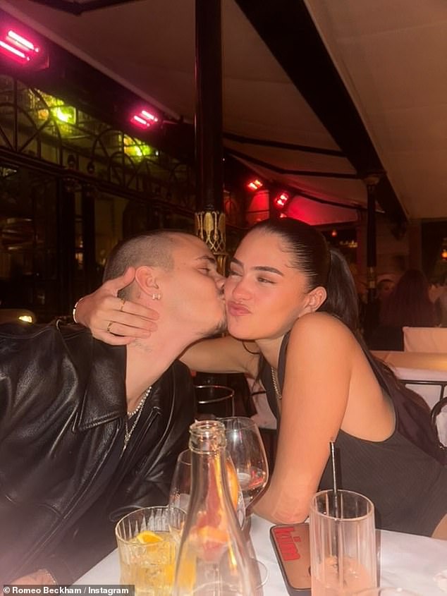 Romeo started dating Kim Turnbull ¿ a model previously linked to Brooklyn. She attended some family events before they split last year, but later reconciled