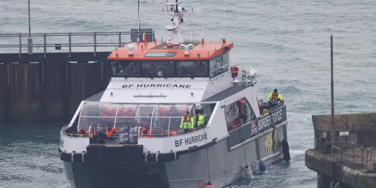 More than 200 migrants arrive in small boats during third day in a row of Channel crossings