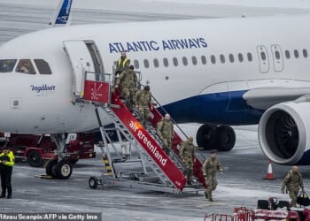 Danish Armed Forces confirmed the arrival of additional troops to Greenland as part of what it described as a 'substantial contribution' to Arctic security