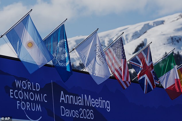 Washington will attend with its largest-ever delegation in Davos