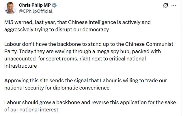 Critics accused Keir Starmer - who could now confirm he will visit China in the coming months - of lacking the 'backbone' to stand up to Beijing