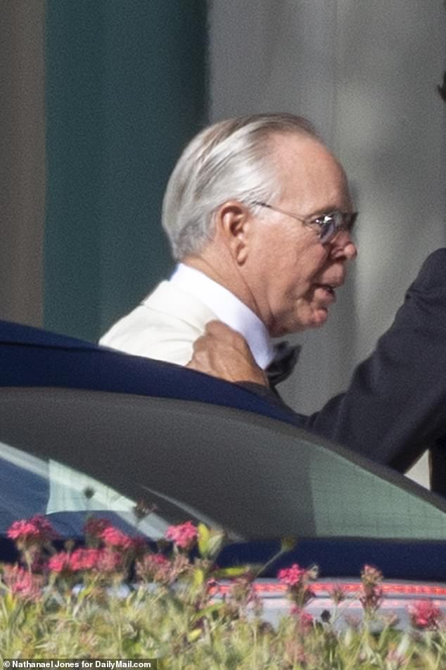 The bride's father, billionaire Nelson Peltz helped organise the big day