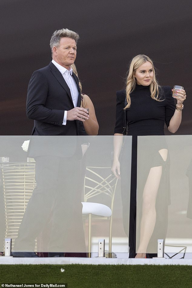 The lavish 2022 nuptials took place at the bride's family estate in Palm Beach with a star-studded guest list including Beckham family friend Gordon Ramsay and his children