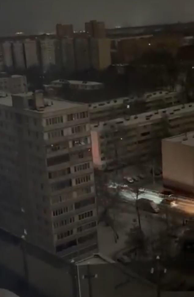 Russia claimed the power outage occurred due to an automatic shutdown at a high-voltage electricity substation, though it was unclear whether this was the cause or if it resulted from a Ukrainian drone strike