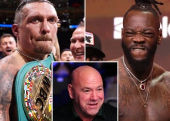 UFC boss Dana White in talks to sign Oleksandr Usyk as negotiations for Deontay Wilder fight continue