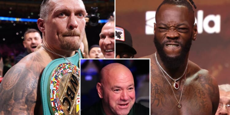UFC boss Dana White in talks to sign Oleksandr Usyk as negotiations for Deontay Wilder fight continue