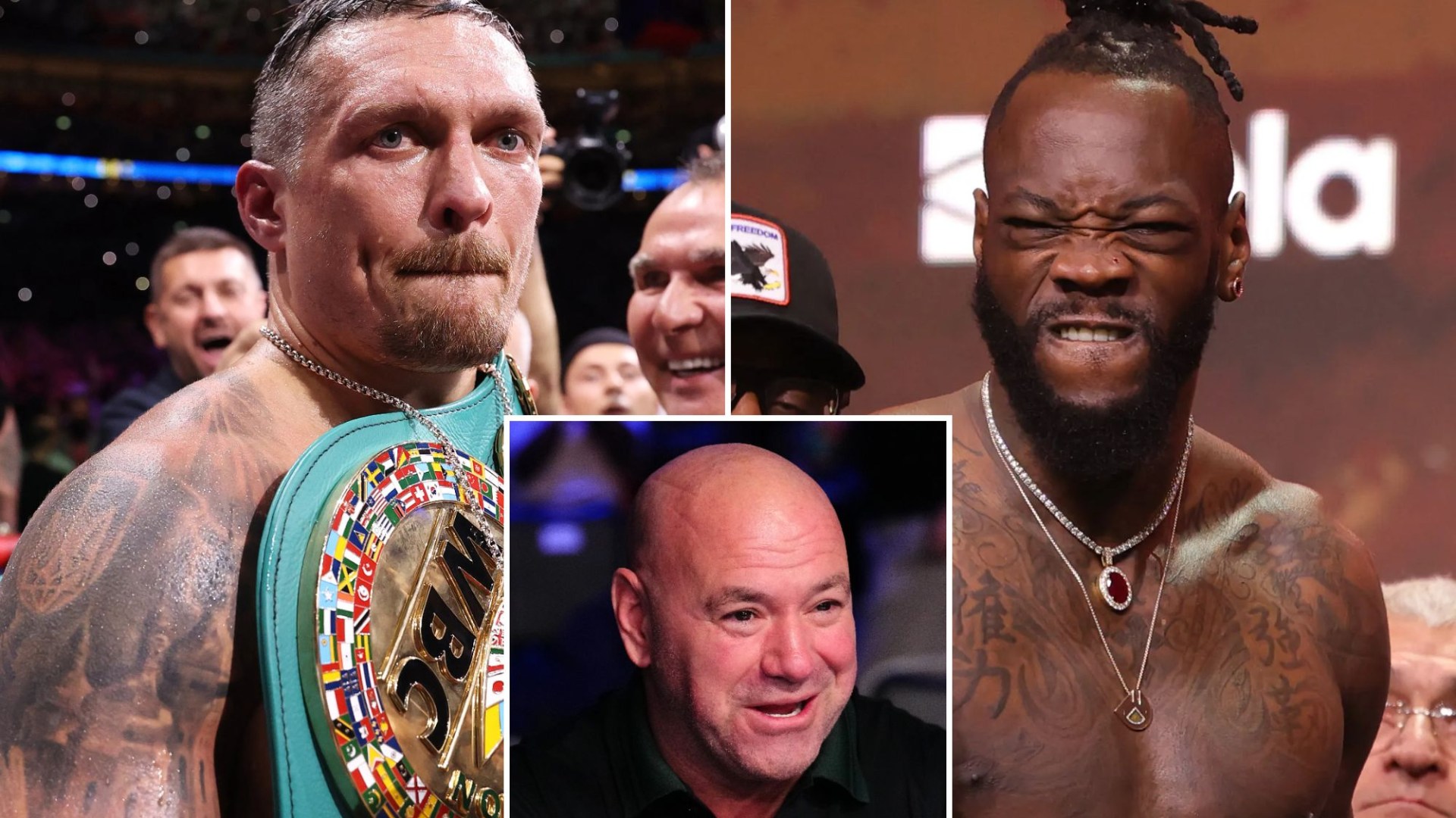 UFC boss Dana White in talks to sign Oleksandr Usyk as negotiations for Deontay Wilder fight continue