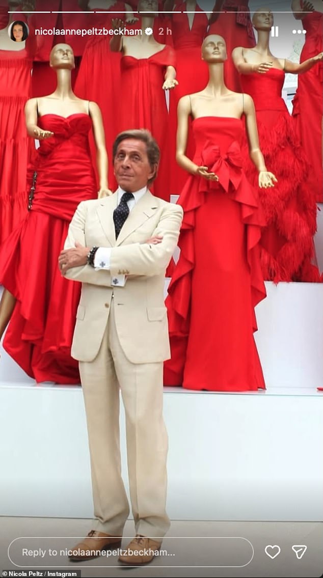 While Brooklyn posted his statement, Nicola paid tribute to Valentino ¿Garavani following his death in Rome on Monday aged 93. Valentino designed her wedding gown