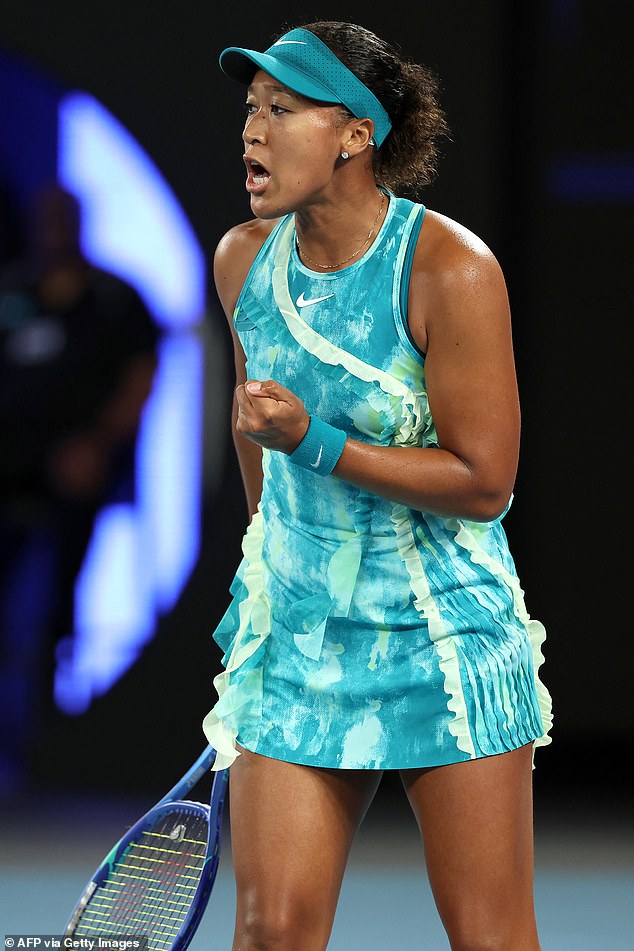 Osaka, who comes into the tournament as the No 16 seed, got off to a great start in the match, claiming the first set